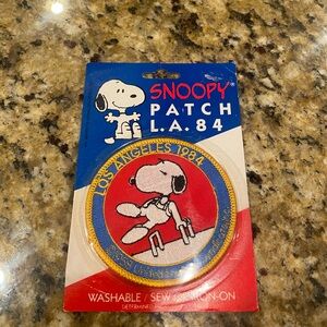 Los Angeles 1984 Patch - Red and Blue